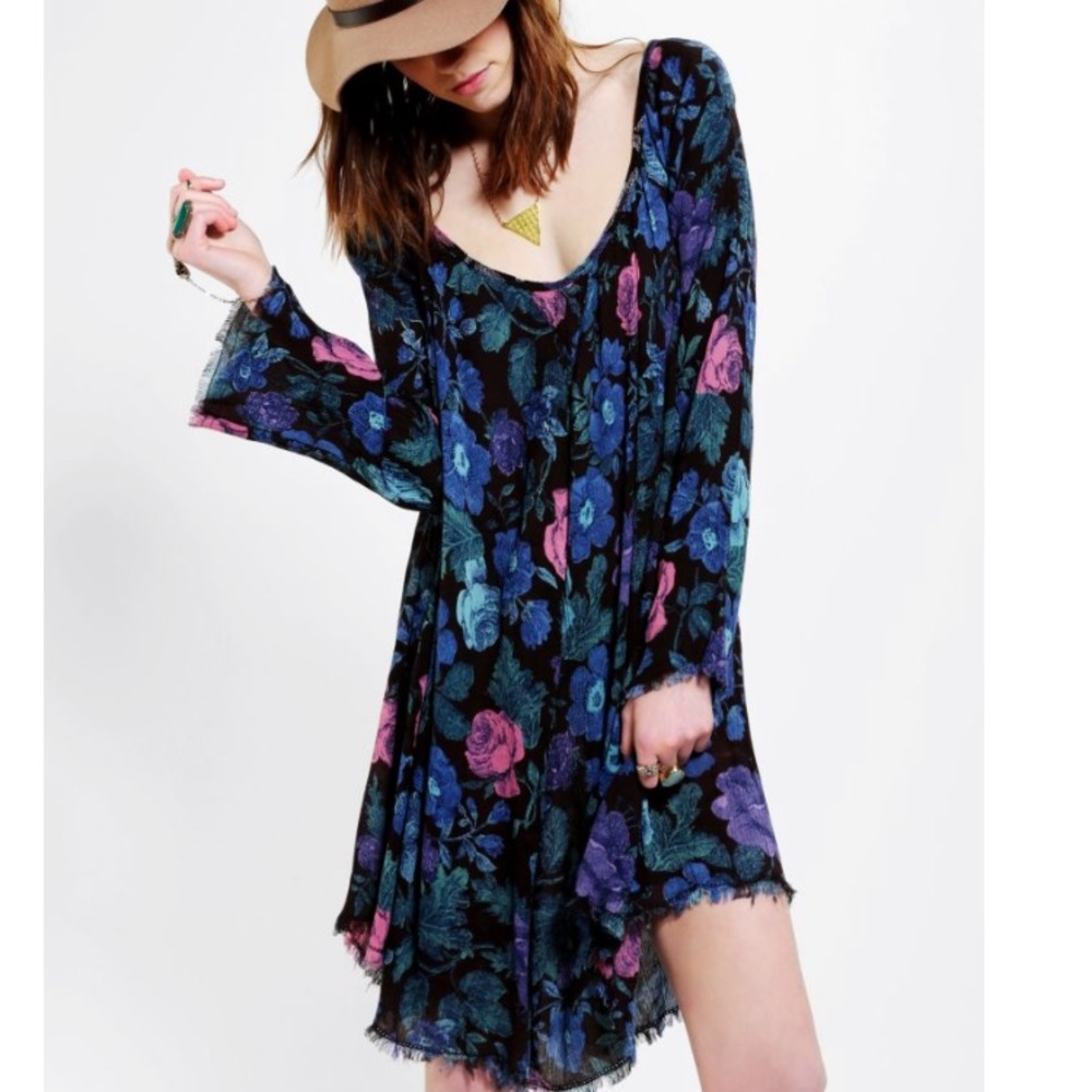 Somedays Lovin’ Frayed Floral Dress